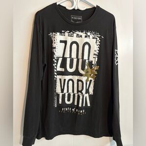 Zoo York Long sleeve large .. cuff flaw